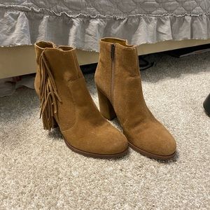 Brand new suede boots 7.5
